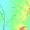 Borj Hfaed topographic map, elevation, terrain