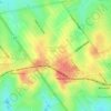 Hurstville topographic map, elevation, terrain