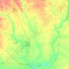 Lee County topographic map, elevation, terrain