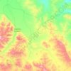 Хархорин topographic map, elevation, terrain