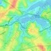Jubilee Park topographic map, elevation, terrain