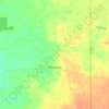 Kybybolite topographic map, elevation, terrain