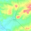 Allora topographic map, elevation, terrain