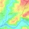 Lago topographic map, elevation, terrain