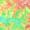 Viane topographic map, elevation, terrain