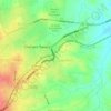 Queenton topographic map, elevation, terrain