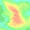 Balling topographic map, elevation, terrain