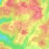 Seneca topographic map, elevation, terrain