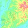 Nerrena topographic map, elevation, terrain