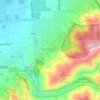 Springfield topographic map, elevation, terrain