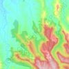 Cainbable topographic map, elevation, terrain