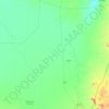 Al Gash topographic map, elevation, terrain