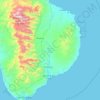 Los Cabos topographic map, elevation, terrain