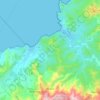Palasca topographic map, elevation, terrain