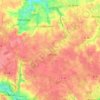 Milizac-Guipronvel topographic map, elevation, terrain
