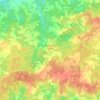 Marcilly-en-Gault topographic map, elevation, terrain