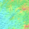 Jingdezhen topographic map, elevation, terrain