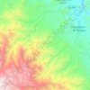 Llaylla topographic map, elevation, terrain