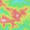 Mount Stirling Alpine Resort topographic map, elevation, terrain