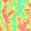 Montréal topographic map, elevation, terrain