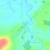 Ballycanew topographic map, elevation, terrain