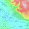 Warcop topographic map, elevation, terrain