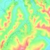 Priocca topographic map, elevation, terrain