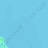 Johnny Cay topographic map, elevation, terrain