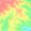 Yeaveley CP topographic map, elevation, terrain