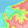 Gonneville-sur-Mer topographic map, elevation, terrain