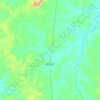 Nova Rosalândia topographic map, elevation, terrain