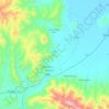 Cupi topographic map, elevation, terrain