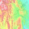 Jaumave topographic map, elevation, terrain