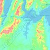 São Roque do Paraguaçu topographic map, elevation, terrain