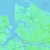 Norfolk topographic map, elevation, terrain