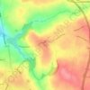 Ulley topographic map, elevation, terrain