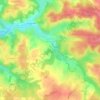Lignan-de-Bordeaux topographic map, elevation, terrain