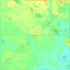 Sidney Township topographic map, elevation, terrain