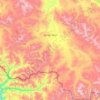 Алтай topographic map, elevation, terrain