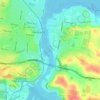 East Devonport topographic map, elevation, terrain