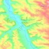 Tournecoupe topographic map, elevation, terrain