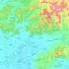 Pinggu District topographic map, elevation, terrain