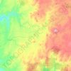Mandurama topographic map, elevation, terrain