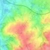 Sint-Goriks-Oudenhove topographic map, elevation, terrain