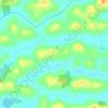 Kilmore East topographic map, elevation, terrain