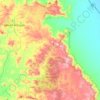 Bouldercombe Gorge Resources Reserve topographic map, elevation, terrain