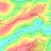 Barrowden topographic map, elevation, terrain