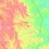Kemper County topographic map, elevation, terrain