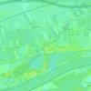 IJzendoorn topographic map, elevation, terrain