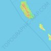 Mentawai Islands Regency topographic map, elevation, terrain